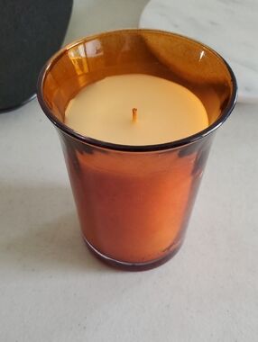 Warm Cinnamon Pumpkin Scent 24 oz Jar Candle Celebrating Home New soy blend wax